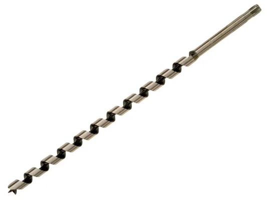 Drill bit on a white background