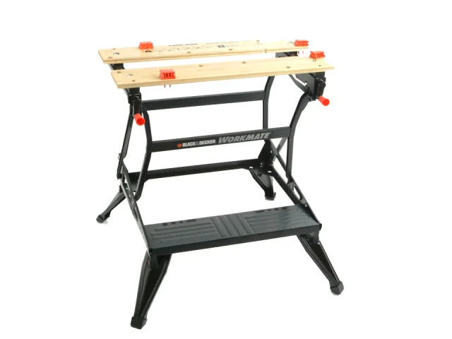 Black and Decker Workmate workbench on a white background