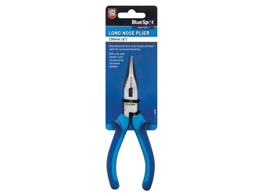 BlueSpot long nose plier on a white background