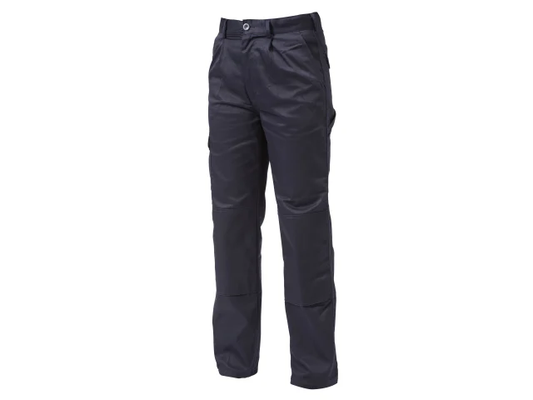 Black pants on a white background