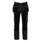 Dixon Slim Fit Trousers Grey/Black Waist 34in Leg R
