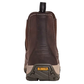 Brown DeWalt boot on a white background