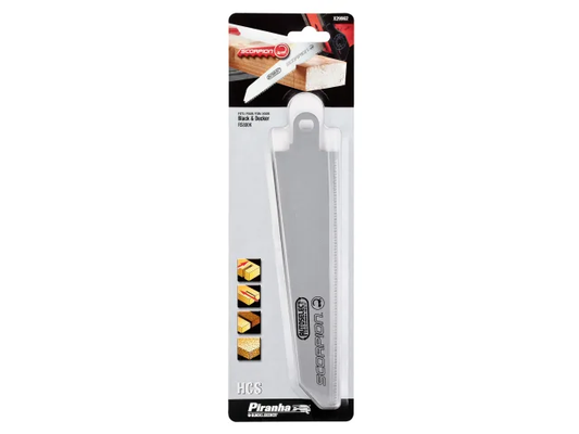 Piranha kitchen knife packaging on a white background