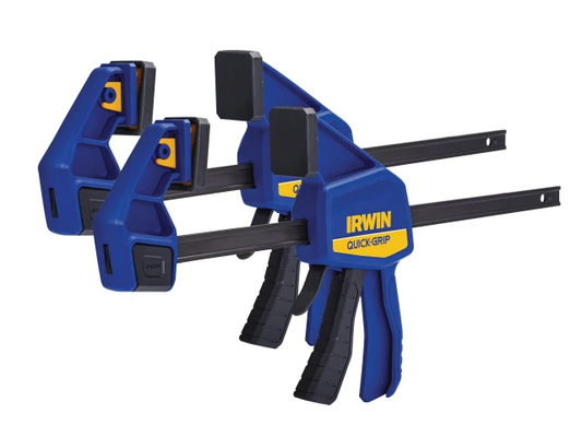 Quick-Change™ Medium-Duty Bar Clamp 300mm (12in) (Twin Pack)