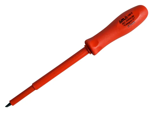 Insulated Slotted Screwdriver 75 x 4mm