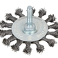 Flat Twist Knot Wire Wheel 75mm