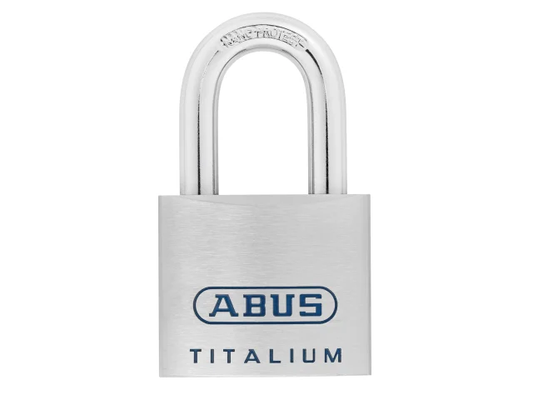 ABUS Titalium padlock on a white background