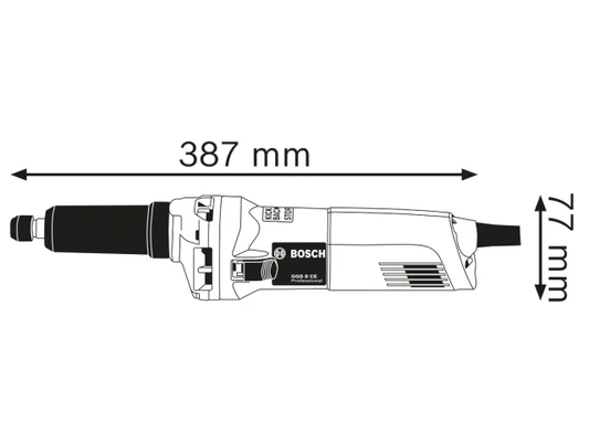 GGS 8 CE Professional Straight Grinder 750W 110V - [product-vendor]