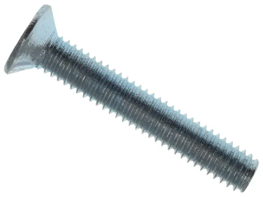 Machine Screw Pozi Compatible CSK ZP M4 x 12mm Box 50 - [product-vendor]