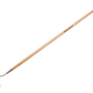 Garden fork with wooden handle on a white background