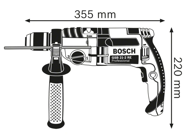 GSB 21-2 RE Professional Impact Drill 1100W 110V - [product-vendor]