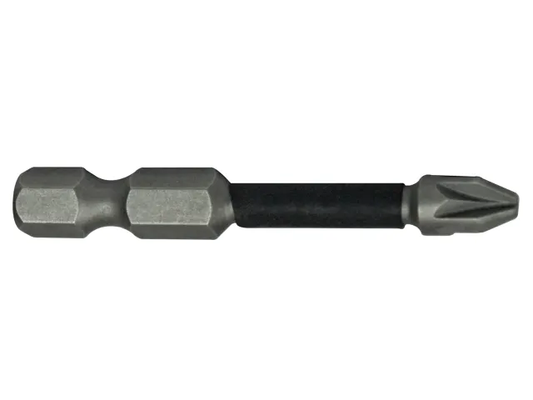 Hex bit drill bit on a white background