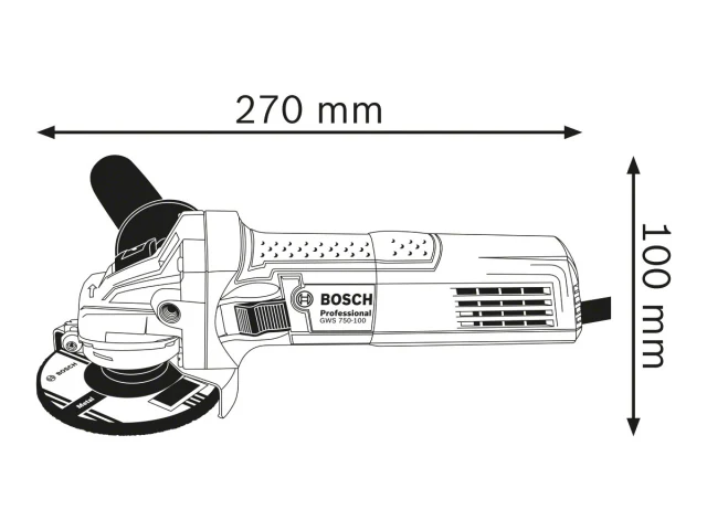 GWS 750 Professional Angle Grinder 750W 110V - [product-vendor]