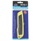BlueSpot Hi-Viz trimming knife in packaging on a white background