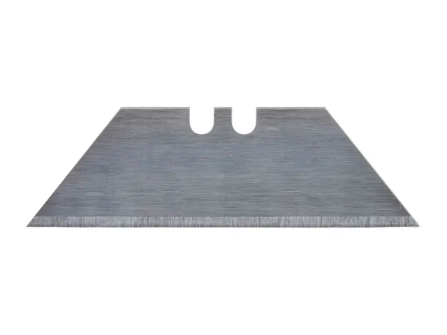 Gray rectangular mat with textured pattern on a white background