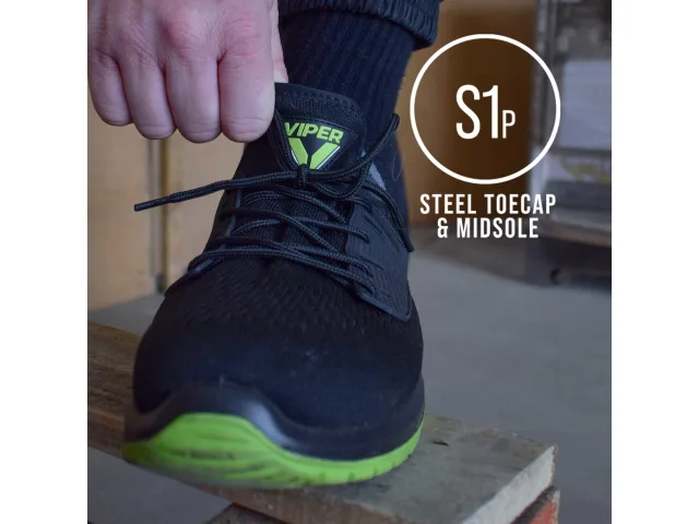 Viper S1P Safety Trainers UK 8 EUR 42 - [product-vendor]