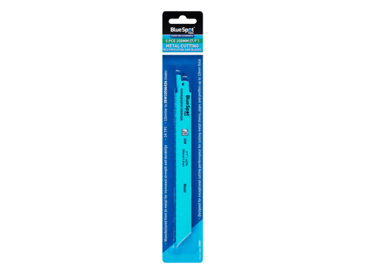 BlueSpot brand blade set packaging on a white background