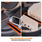 Two views of a cutting tool with text 'Multipurpose Cutting One Saw & One Blade Cuts All'.