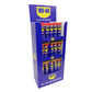 Display of WD-40 products in a blue box with multiple bottles visible.