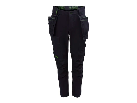 Calgary Black Stretch Holster Trousers Waist 30in Leg 31in