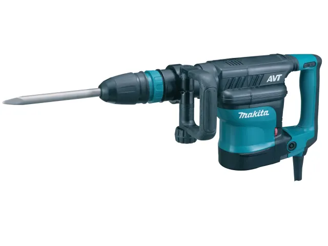 Makita AVT rotary hammer drill on a white background