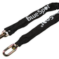 Black chain with carabiners and 'BlueSpot' branding on a white background