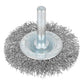 Flat Steel Wire Wheel Brush 50mm x 6mm Arbor
