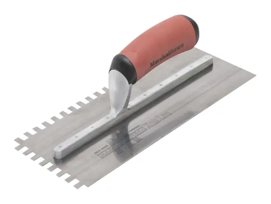 10mm Stainless Steel Square Notched Trowel DuraSoft® Handle - [product-vendor]