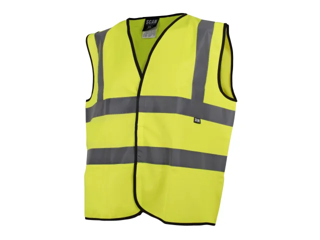 Hi-Vis Yellow Waistcoat - XL (48in) (Pack of 80) - [product-vendor]