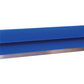 Blue squeegee on a white background