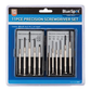11-piece precision screwdriver set in BlueSpot packaging on a white background