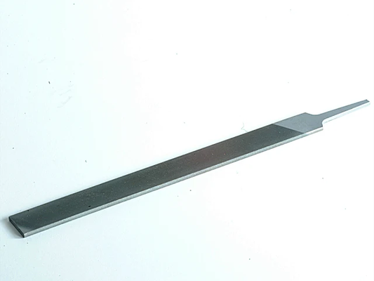 Metal file on a white background