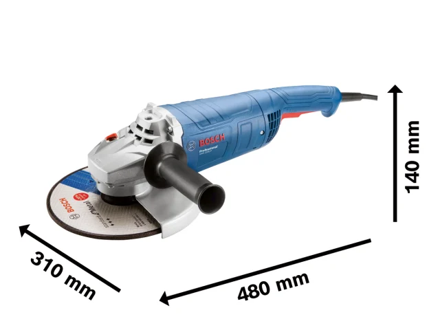 GWS 2200 P Professional Angle Grinder 230mm 2200W 110V - [product-vendor]
