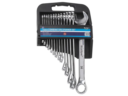 Combination Spanner Set, 14 Piece