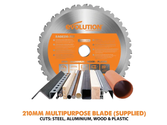 R210CMS Multi-Purpose Compound Mitre Saw 1200W 110V