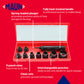MAUN tool set with features highlighted on a red background