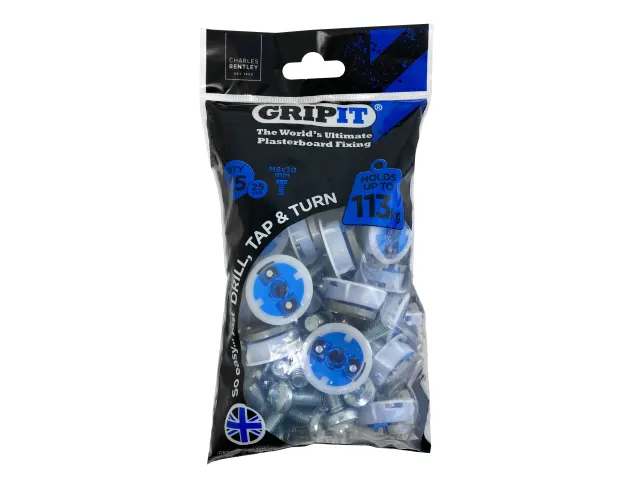 Blue Plasterboard Fixings 25mm (Pack 25)