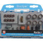 BlueSpot 31-piece sanding and grinding accessory set in packaging