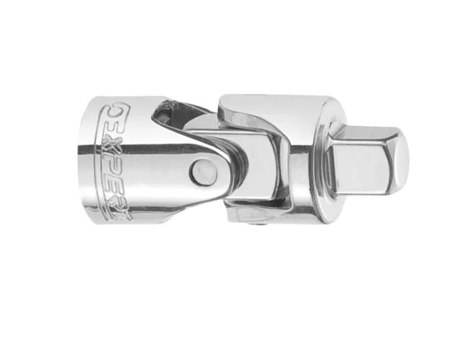 Chrome tool socket on a white background