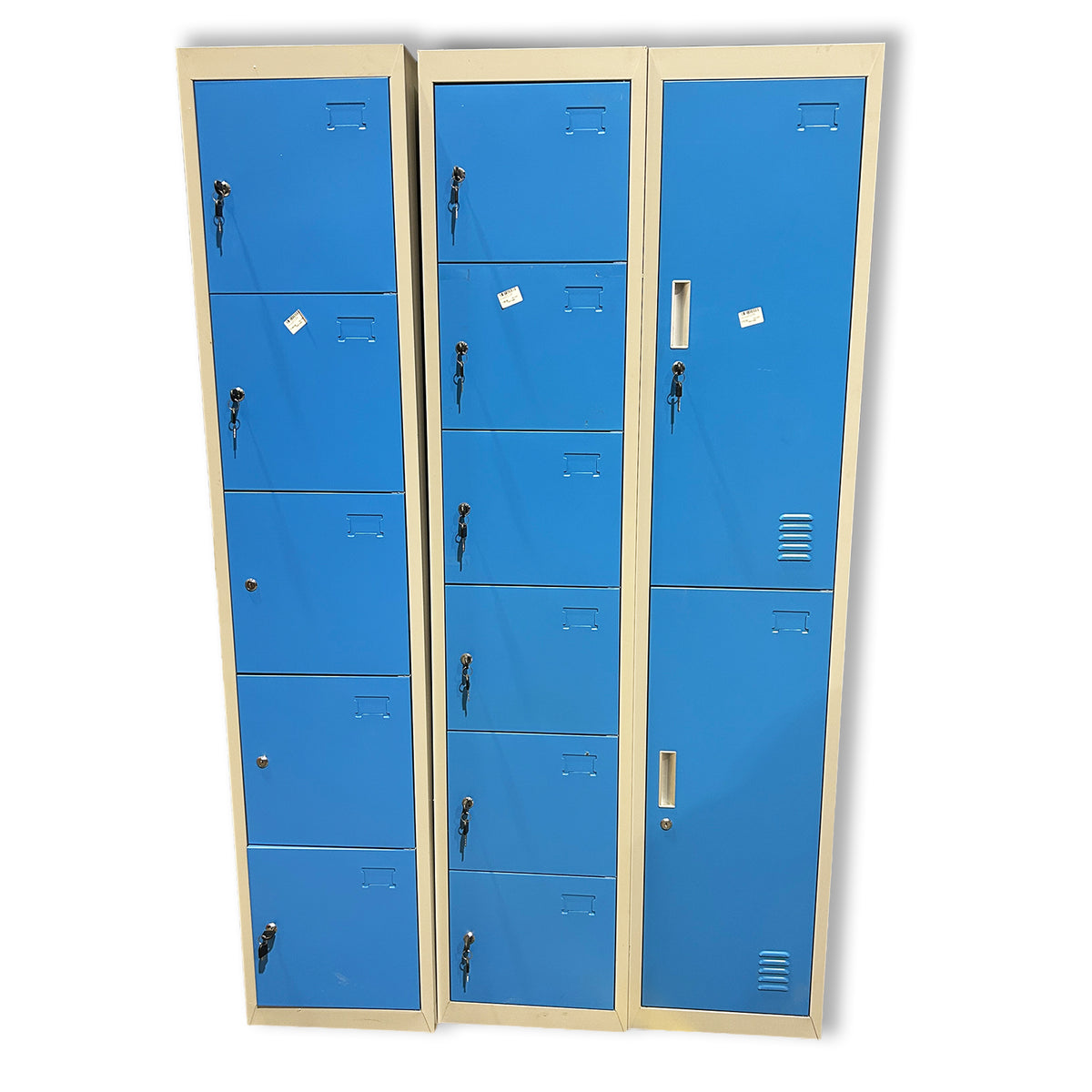 STORAGE LOCKERS - VARIOUS DOOR QUANTITIES AVAILABLE