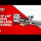 SIP 14" x 40" Starter Wood Lathe with 3pc Chisel Kit