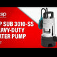 SIP SUB 3010-SS Heavy-Duty Dirty Water Pump