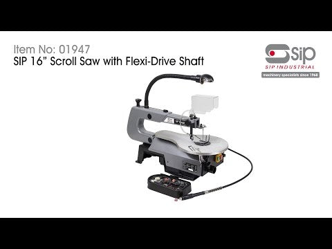 SIP 16" Flexi-Drive Scroll Saw