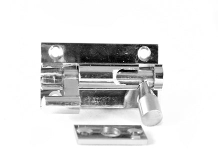 240 Brass Necked Barrel Bolt (1 per Card) CP, Morgans OJ