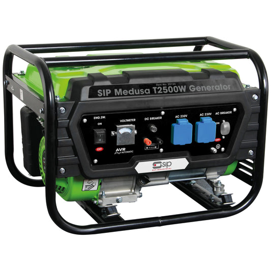 SIP MEDUSA T2500W Petrol Generator, Sip Industrial