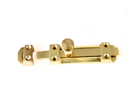 290 Brass Top Slide Barrel Bolt (1 per Card) PLB 102mm / 4" - HQ1373/4, Morgans OJ