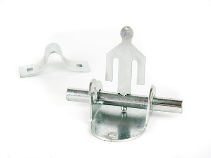 4A Oval Padbolt BZP 102mm x 13mm / 4" x 1/2", Morgans OJ
