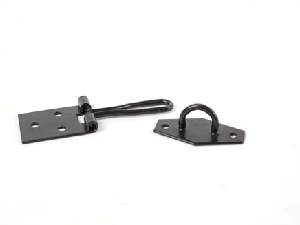 610 Wire Hasp & Staple (1 per Card) EXB 102mm / 4" - HQ1885/4, Morgans OJ