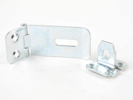 Safety Hasp & Staple (1 per Card) BZP, Morgans OJ