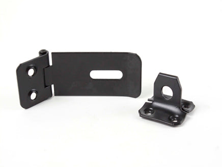 Safety Hasp & Staple (1 per Card) BZP, Morgans OJ
